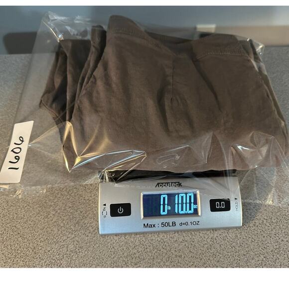 Eileen Fisher Sz 8 Linen Viscose Straight Leg Trouser Stretch Slacks Full Length - Picture 12 of 12